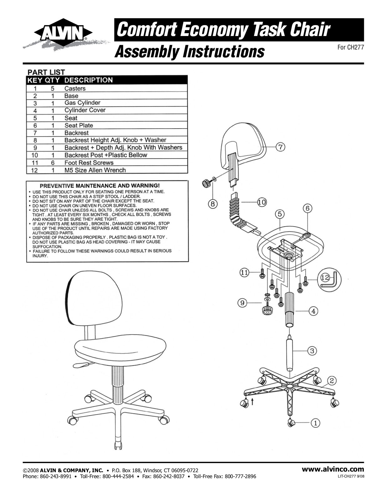 Alvin CH277 User Manual - ManualMachine.com