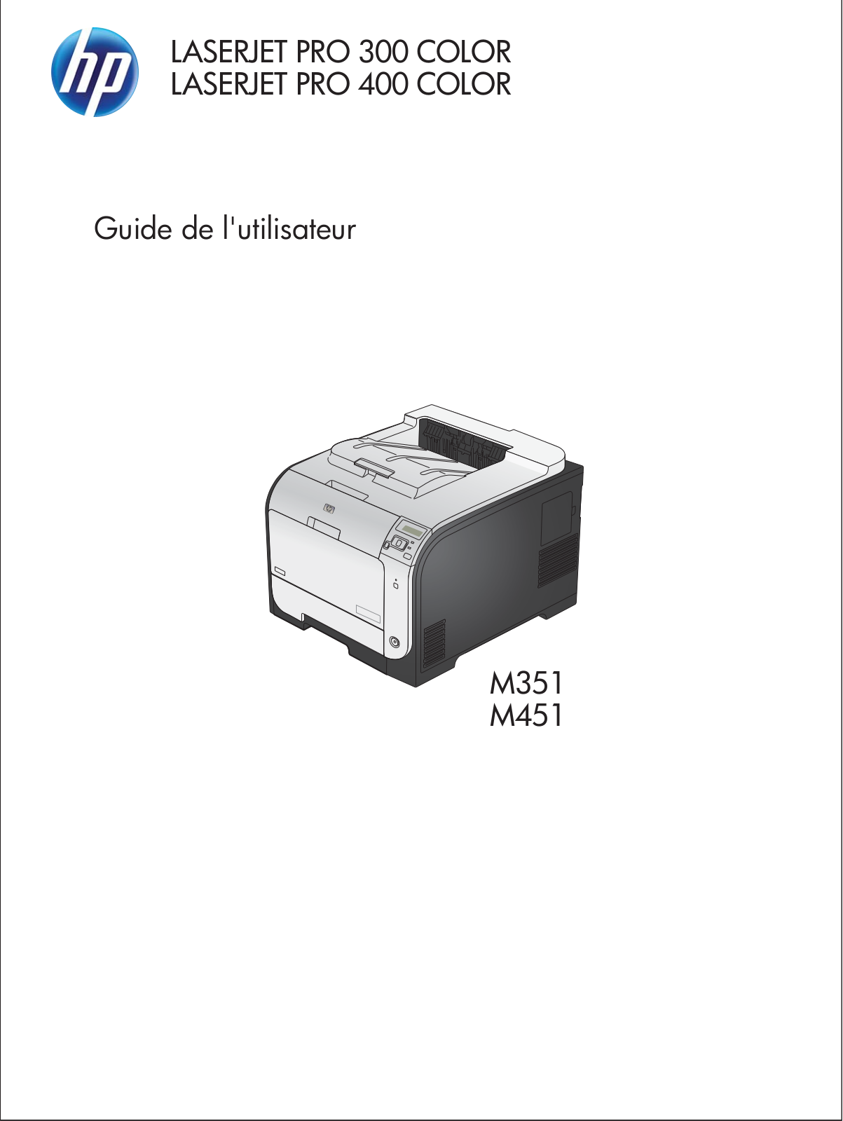 HP LASERJET PRO M451DN (CE957A), LASERJET PRO M451NW (CE957A) User Manual