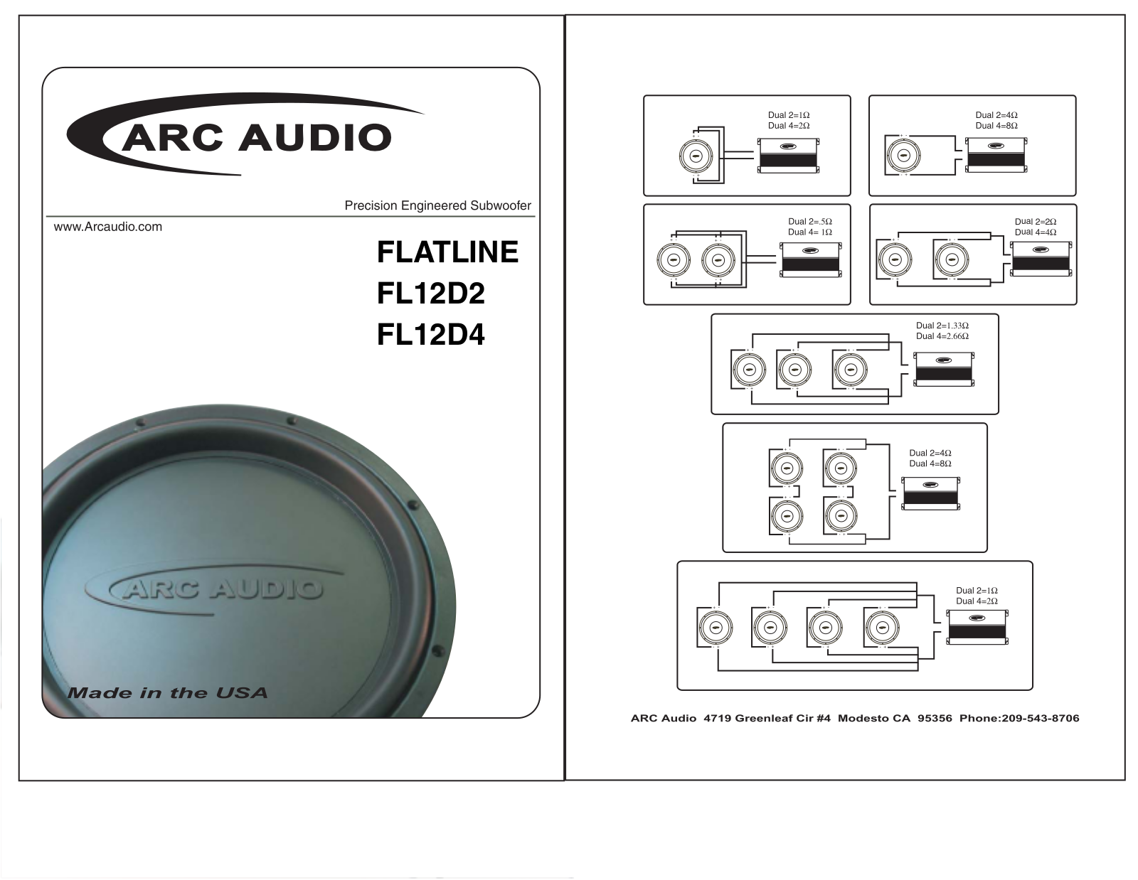 ARC Audio FL-12-D-2 Owners manual