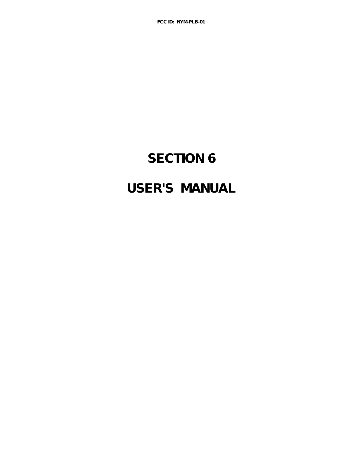 Axlon Electronics PLB-01 Users Manual