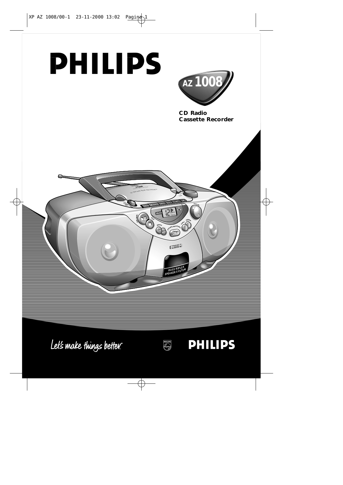 Philips AZ1011 User Manual