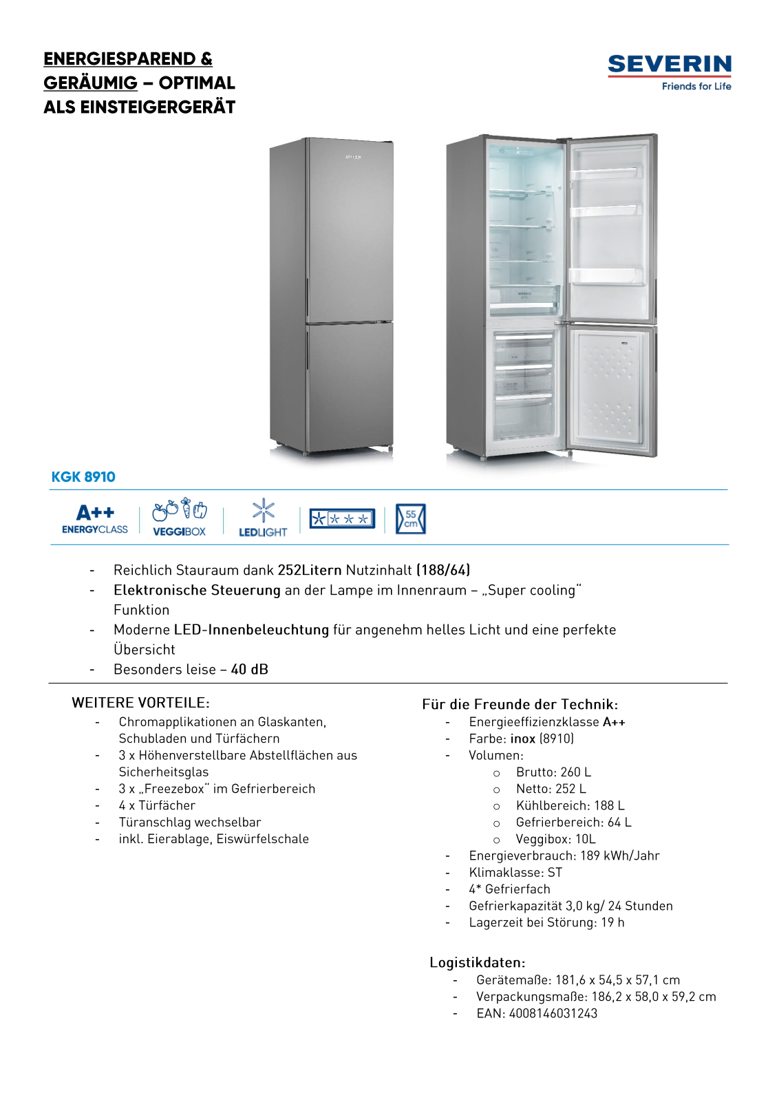 Severin KGK 8910 User Manual