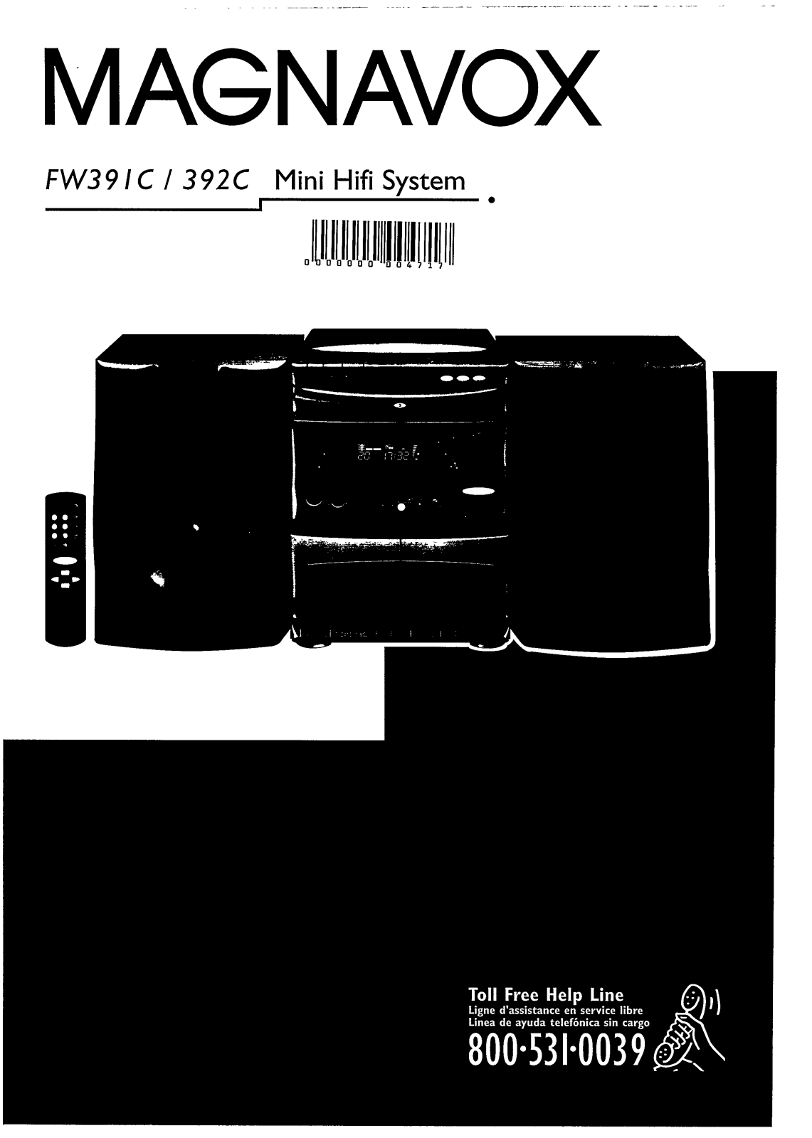 Philips FW391C/37, FW391C/22 User Manual