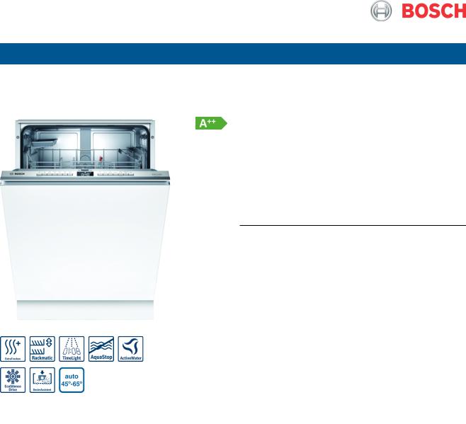 Bosch SBV4HBX01D User Manual