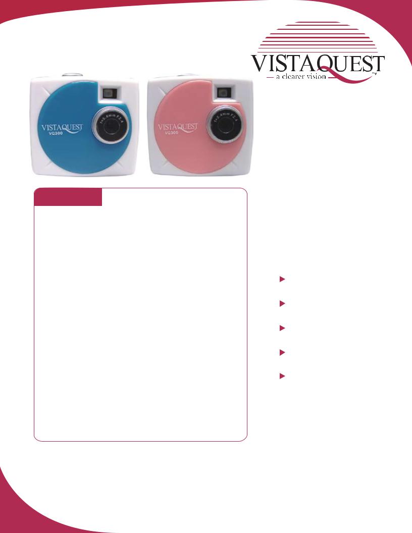 VistaQuest VQ300B-P User Manual