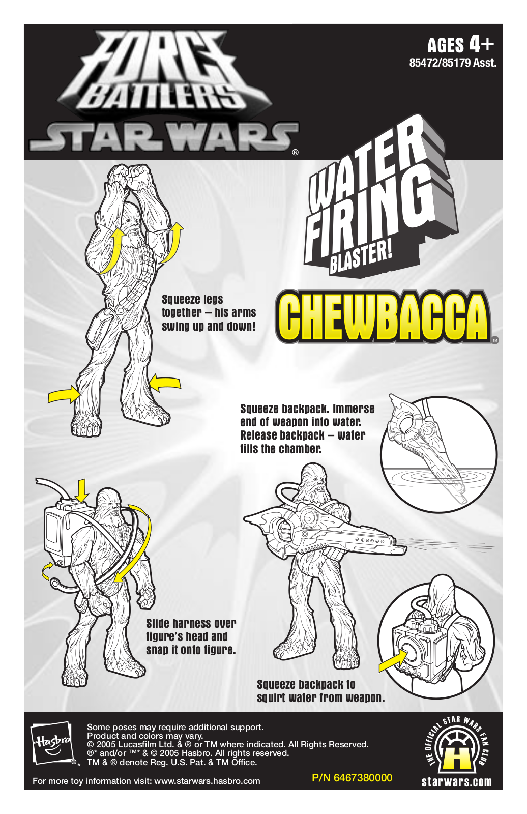 HASBRO Star Wars Chewbacca User Manual