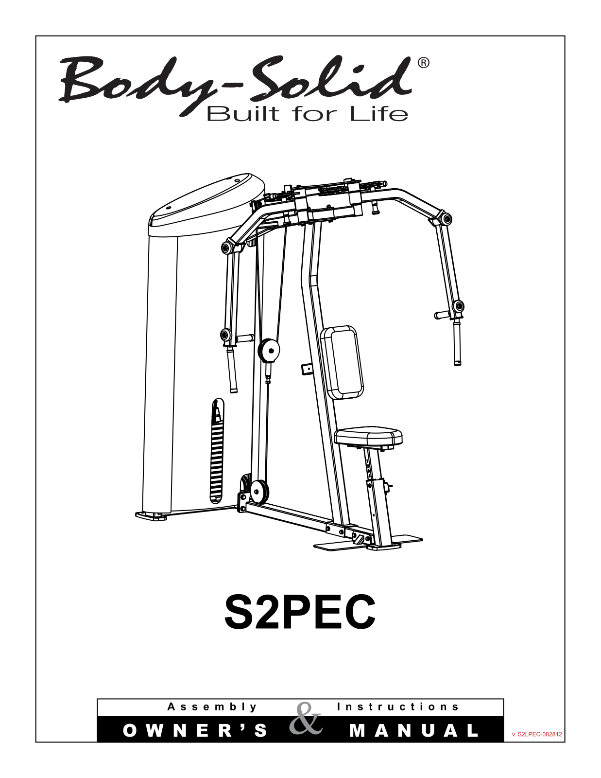 Body Solid S2PEC2 User Manual