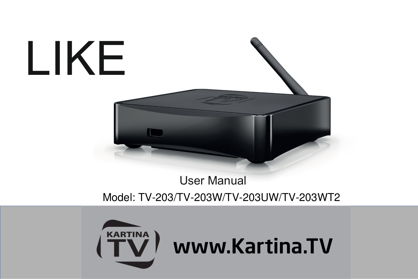 DUNE HD TV-203 User Manual