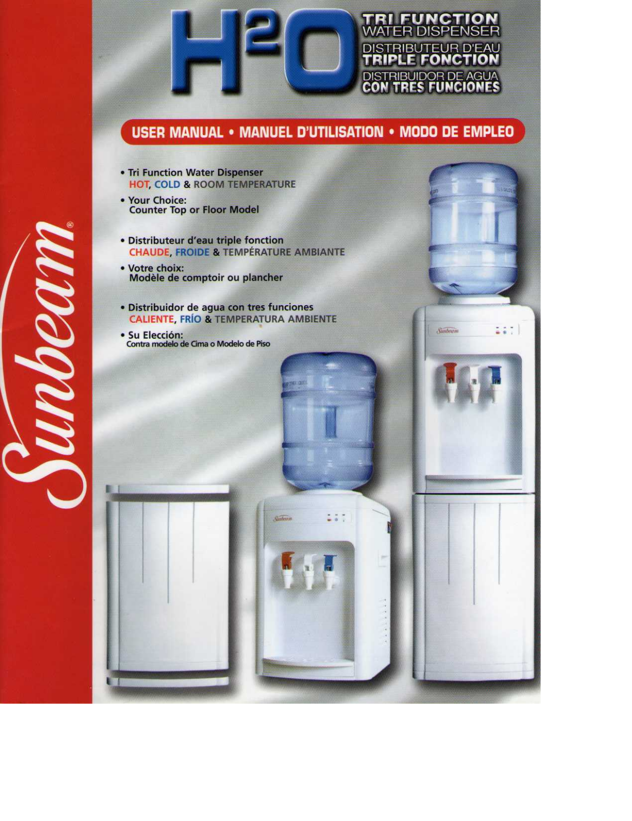 Sunbeam H2O User Manual