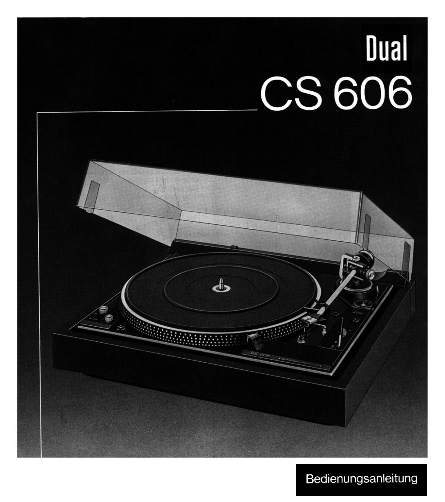 Dual CS-606 Owners manual