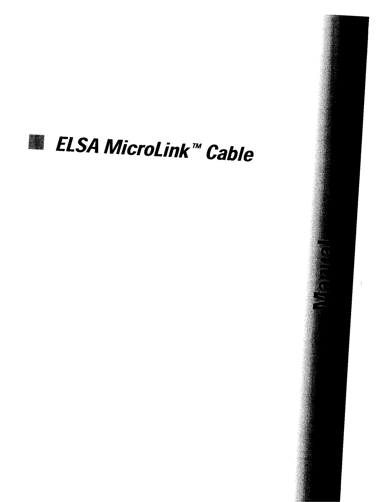 ELSA MLCABLE Users Manual