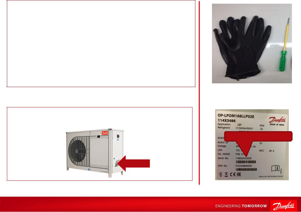 Danfoss SOP for Controller setting change  Optyma Plus inverter Compendium