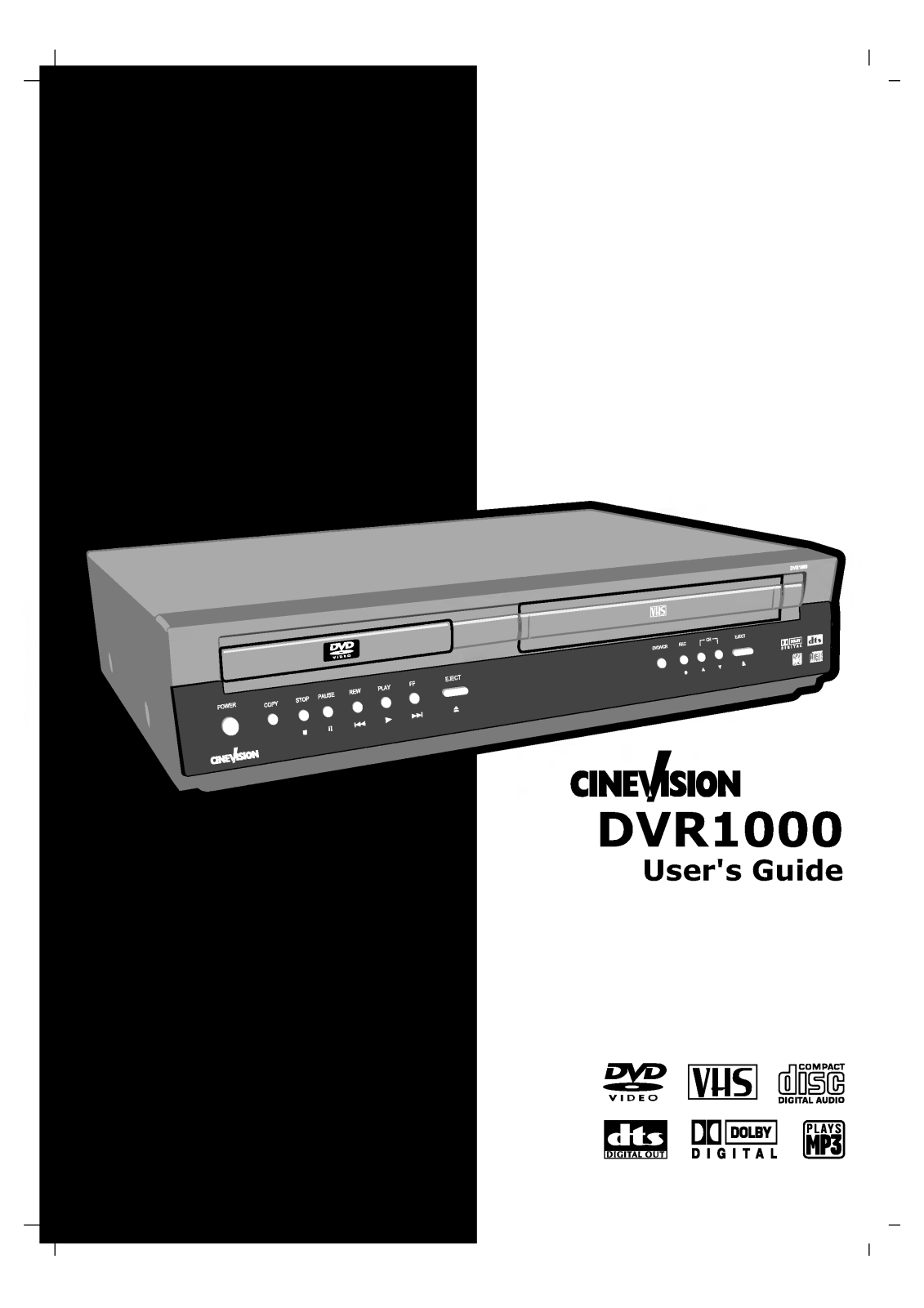 LG DVR1000 User Manual