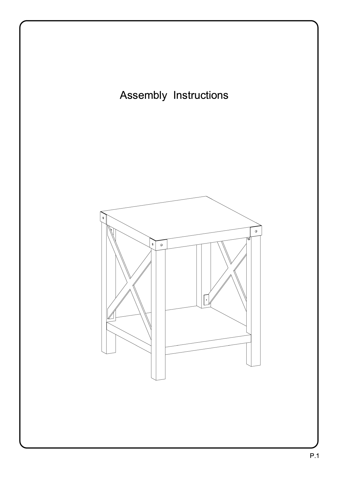 Foundstone™ W006427921 Assembly Instructions - ManualMachine.com