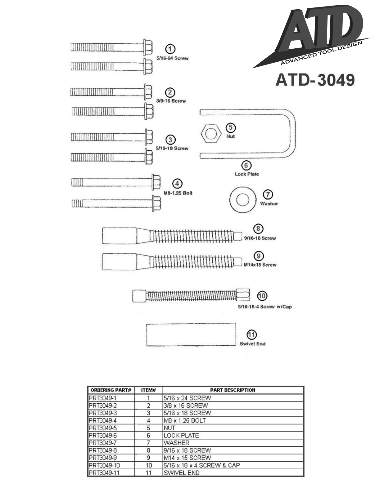 ATD Tools ATD-3049 User Manual