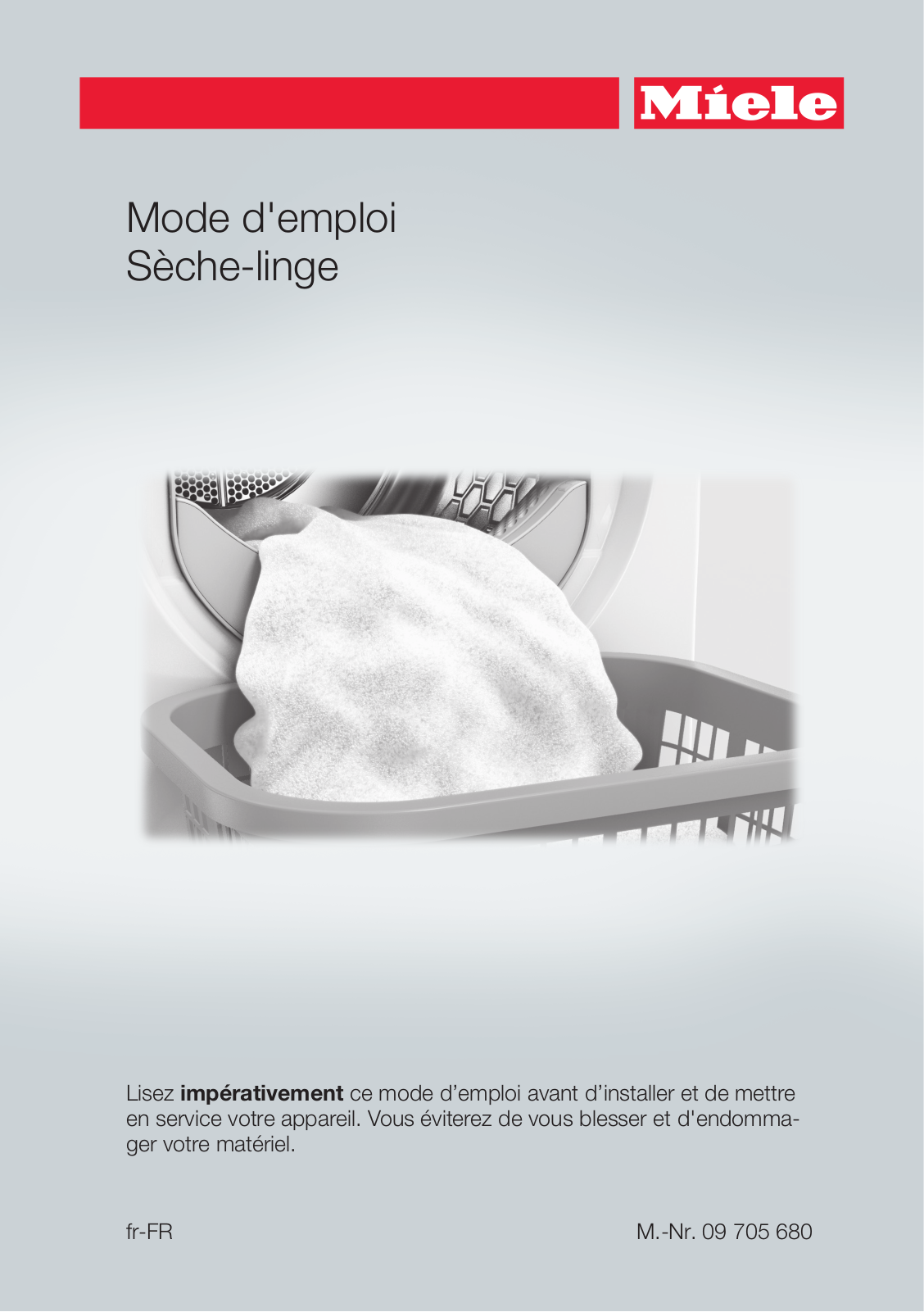 MIELE TKB 440 WP User Manual