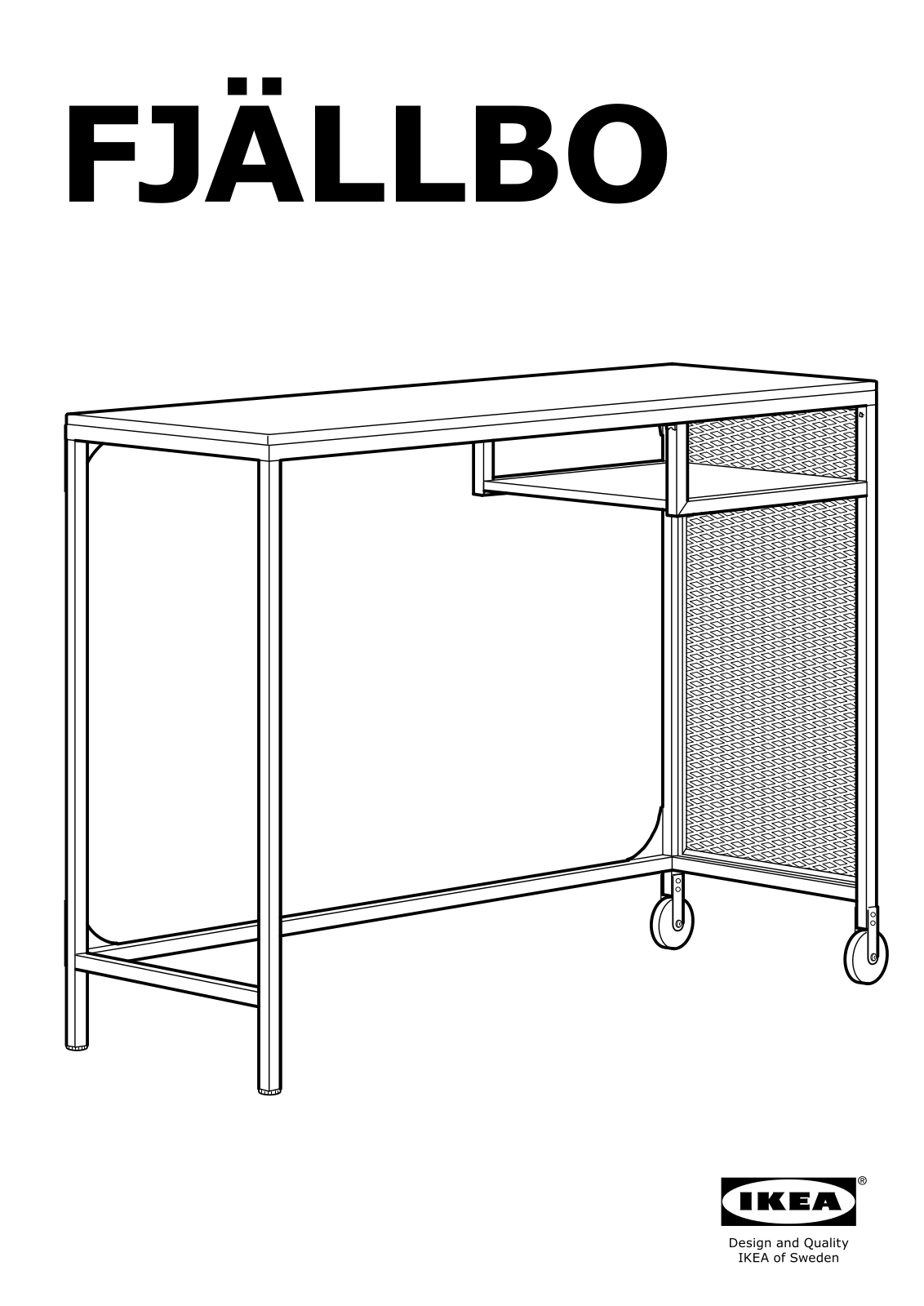 IKEA FJALLBO User Manual