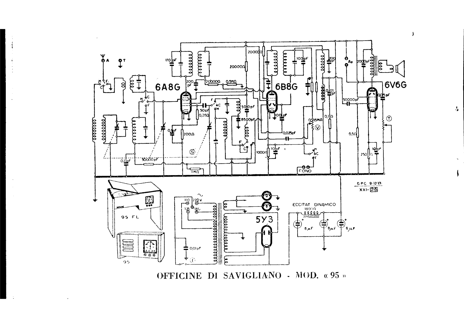 Savigliano 95 schematic