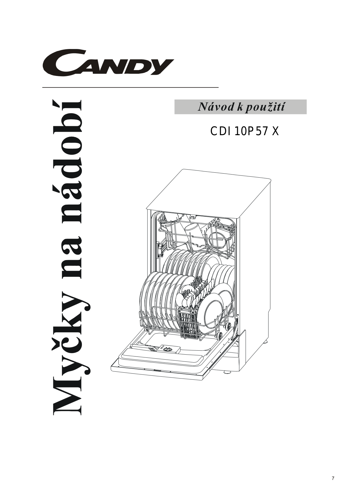 Candy CDI10P57X User Manual