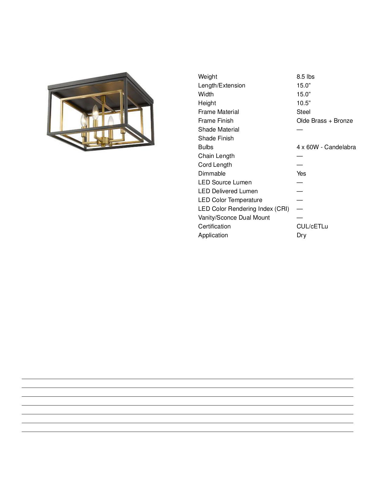 Wade Logan W000872812 Specifications - ManualMachine.com