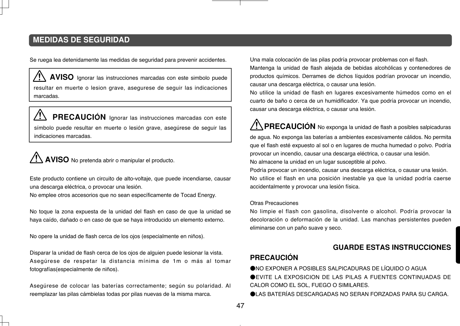 Sunpack PZ40X NE-I User Manual