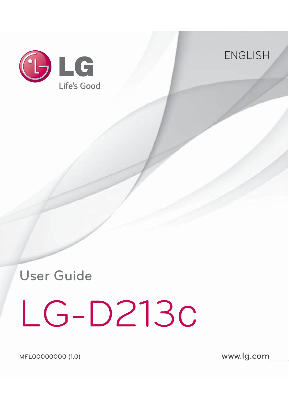 LG D213C Users manual