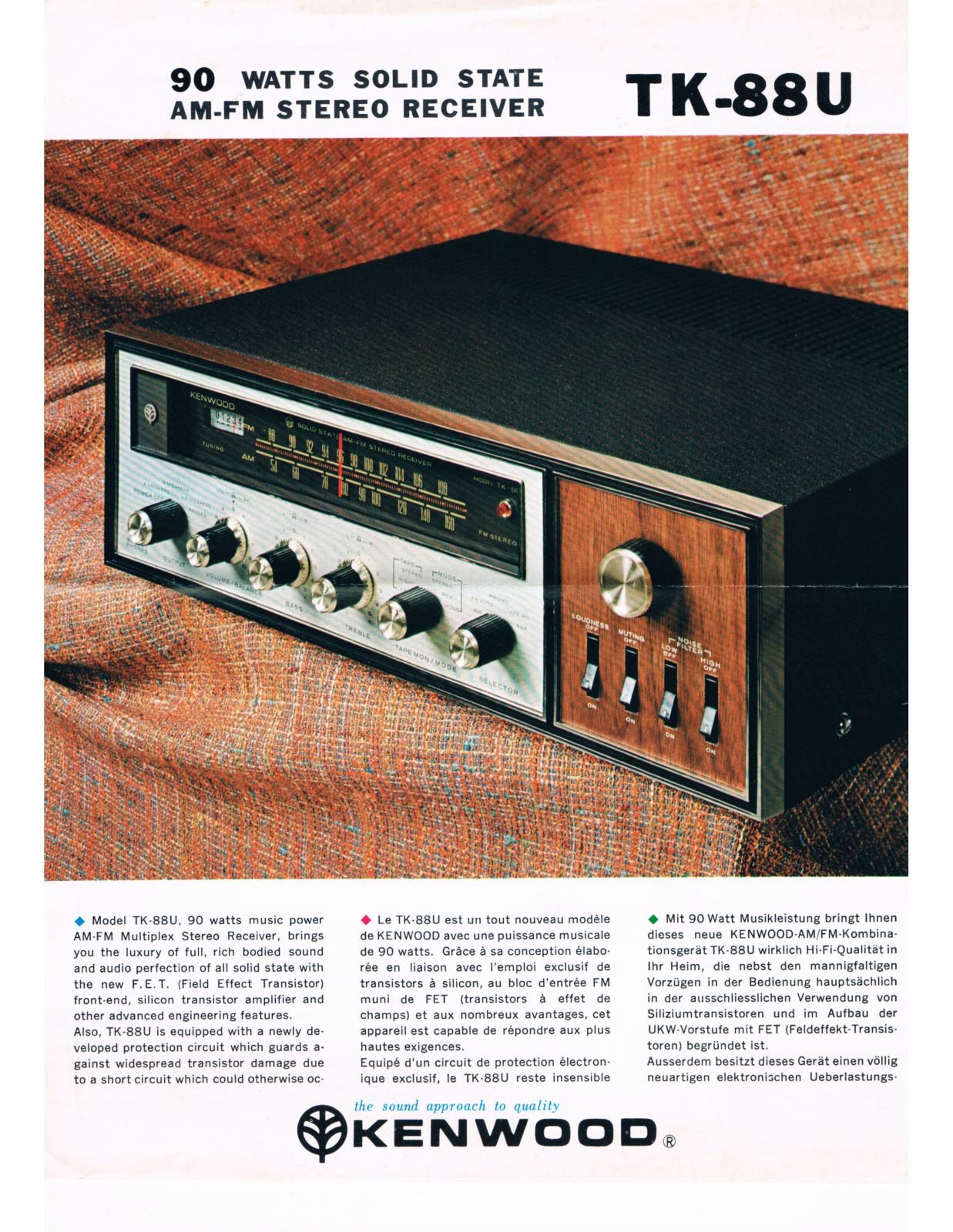 Kenwood TK-88U Prospekt - ManualMachine.com