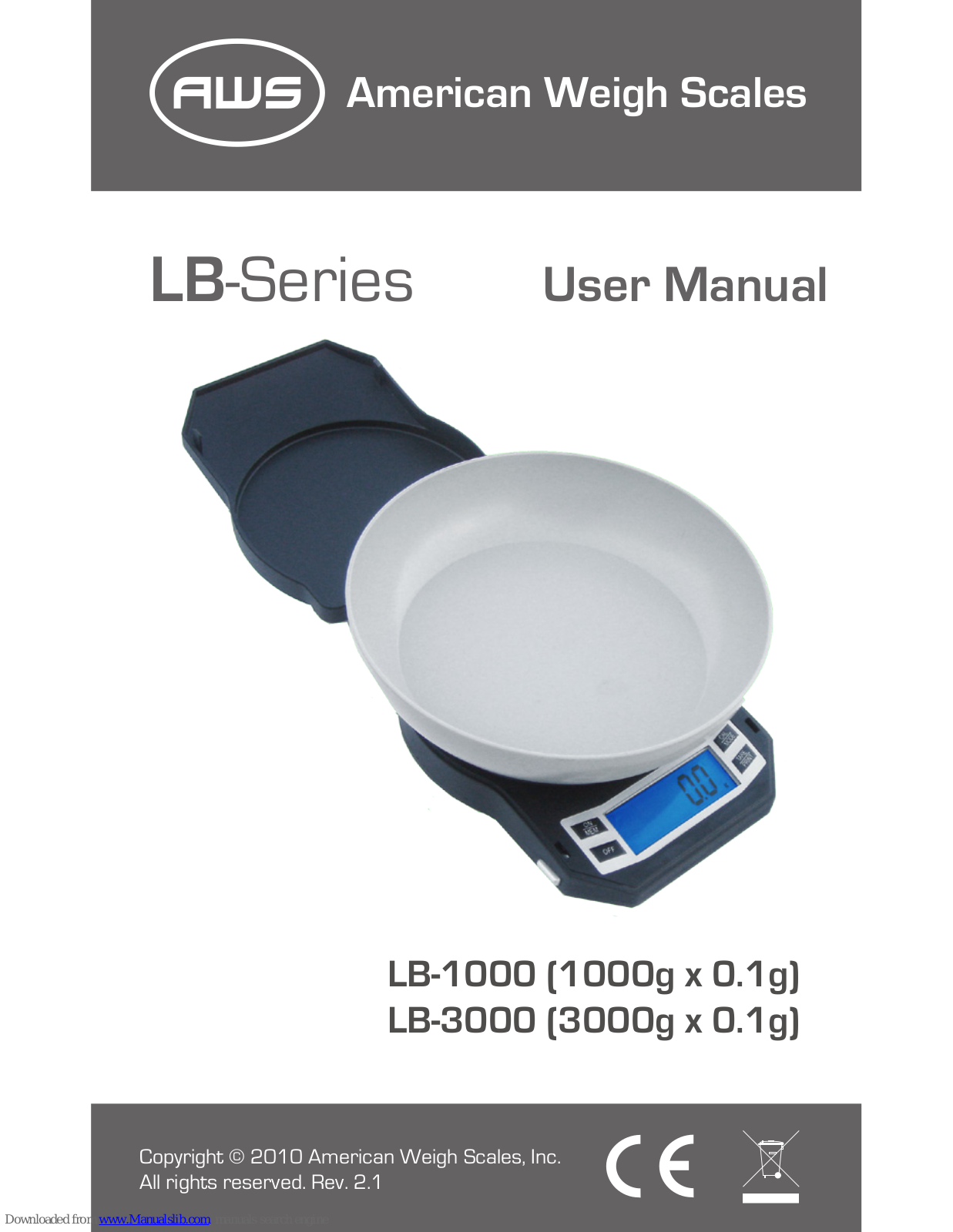 AWS LB-1000, LB-3000, LB-501 User Manual