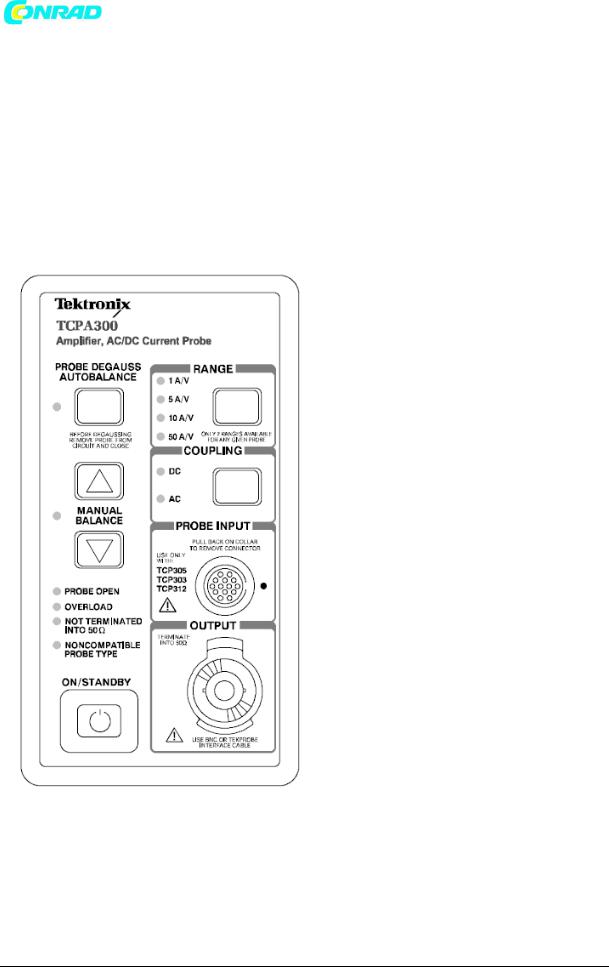 Tektronix TCP305A User guide