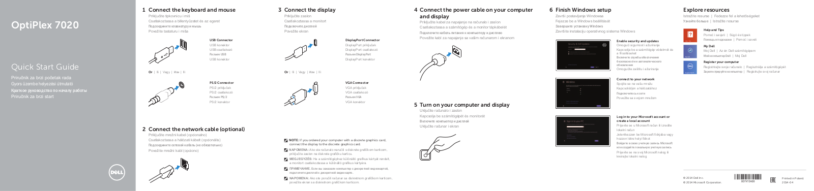 Dell OptiPlex 7020 User Manual