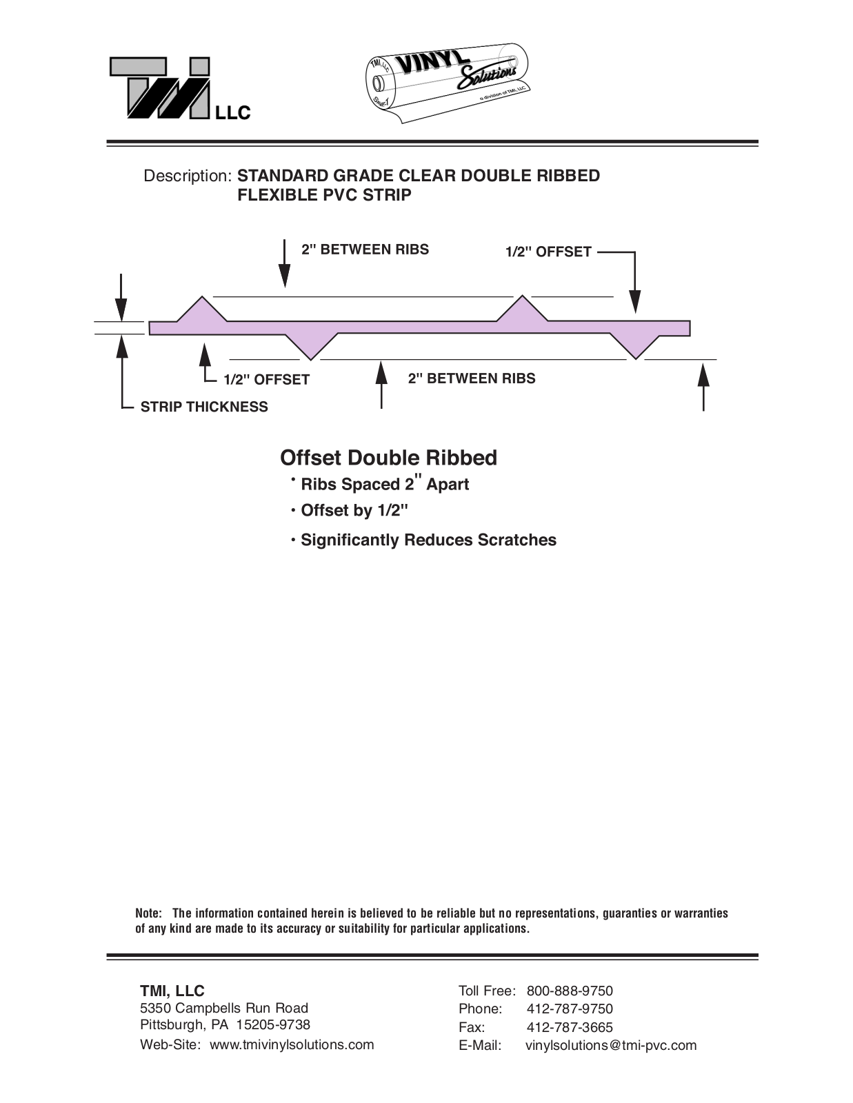 Tmi RCS08072 User Manual