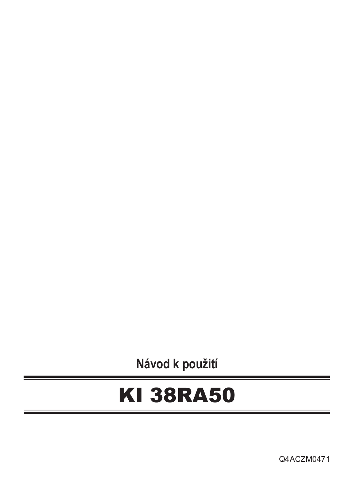 Siemens KI 38RA50 User Manual