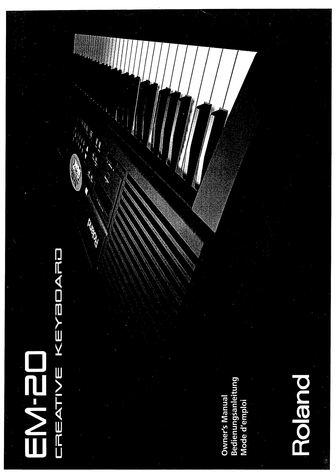 Roland EM-20 User Manual