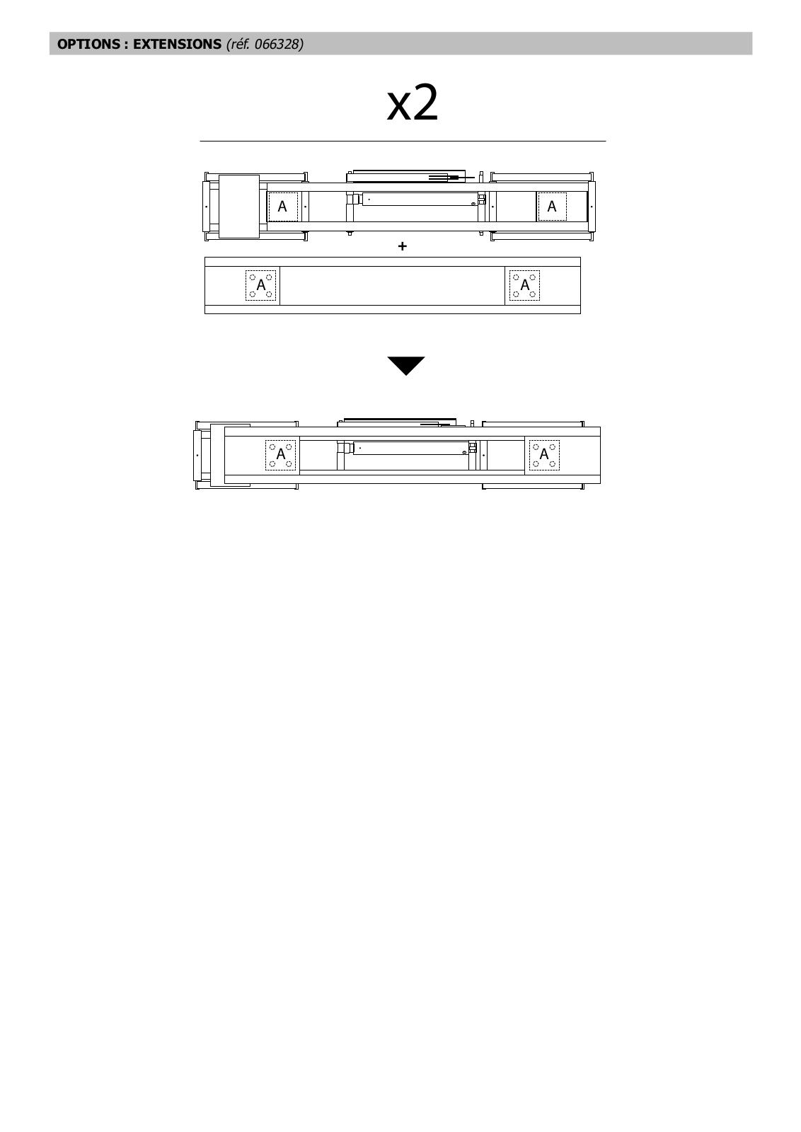 GYS SET OF 2 EXTENSIONS 1680mm FOR QUICK LIFT L520E User guide - ManualMachine.com
