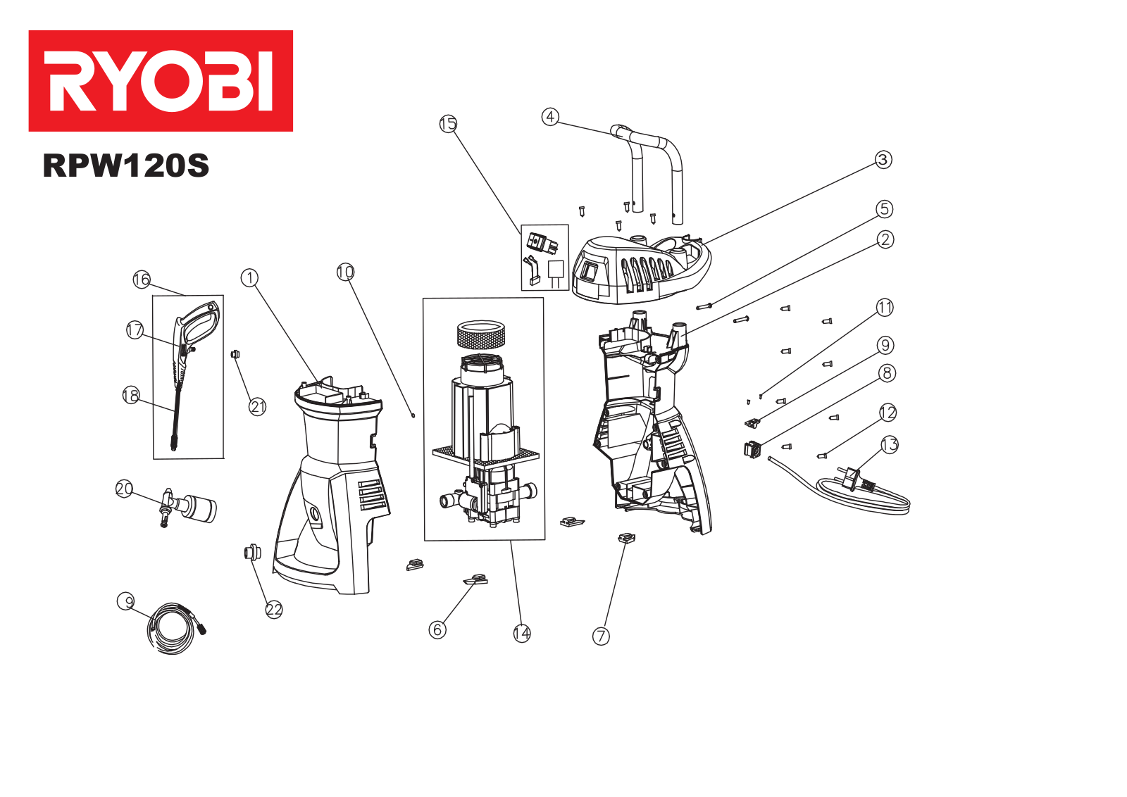 Ryobi RPW120S User Manual