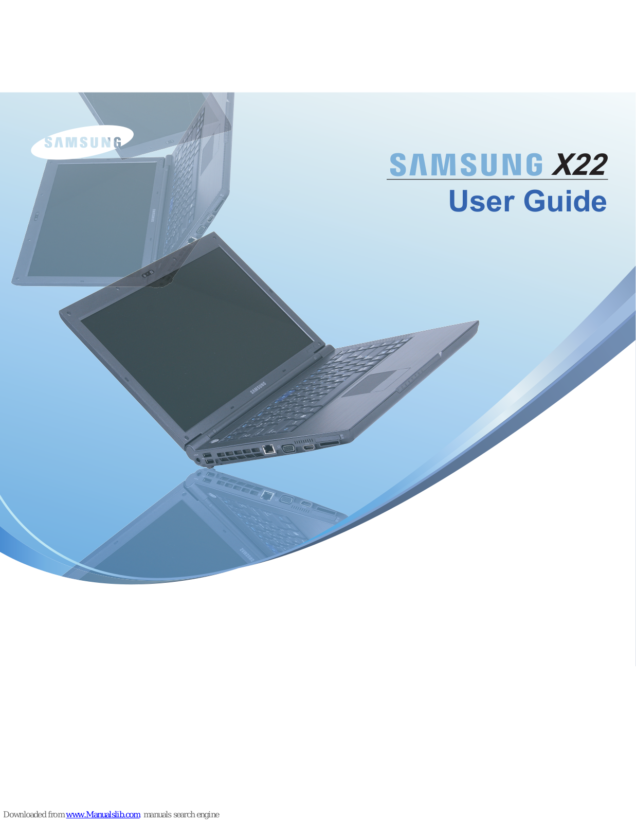 Samsung NP-X22 User Manual (Vista) User Manual