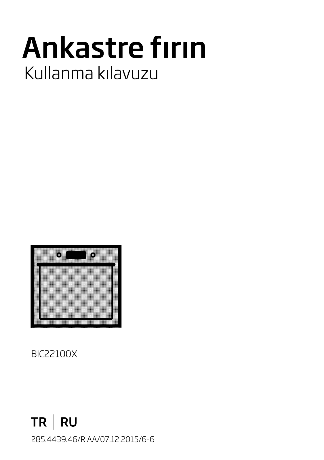 Beko BIC22100X User manual