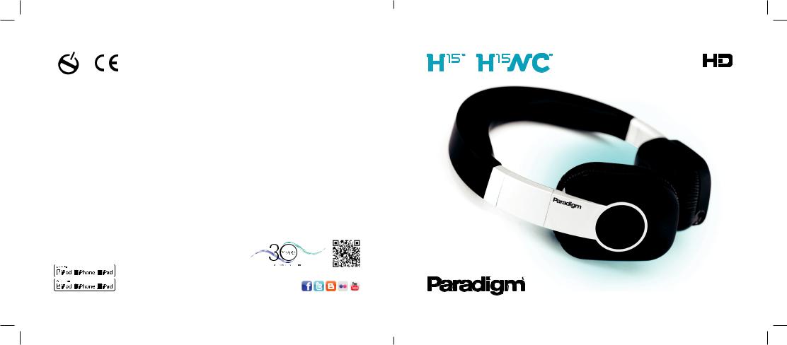 Paradigm H15NC User Manual