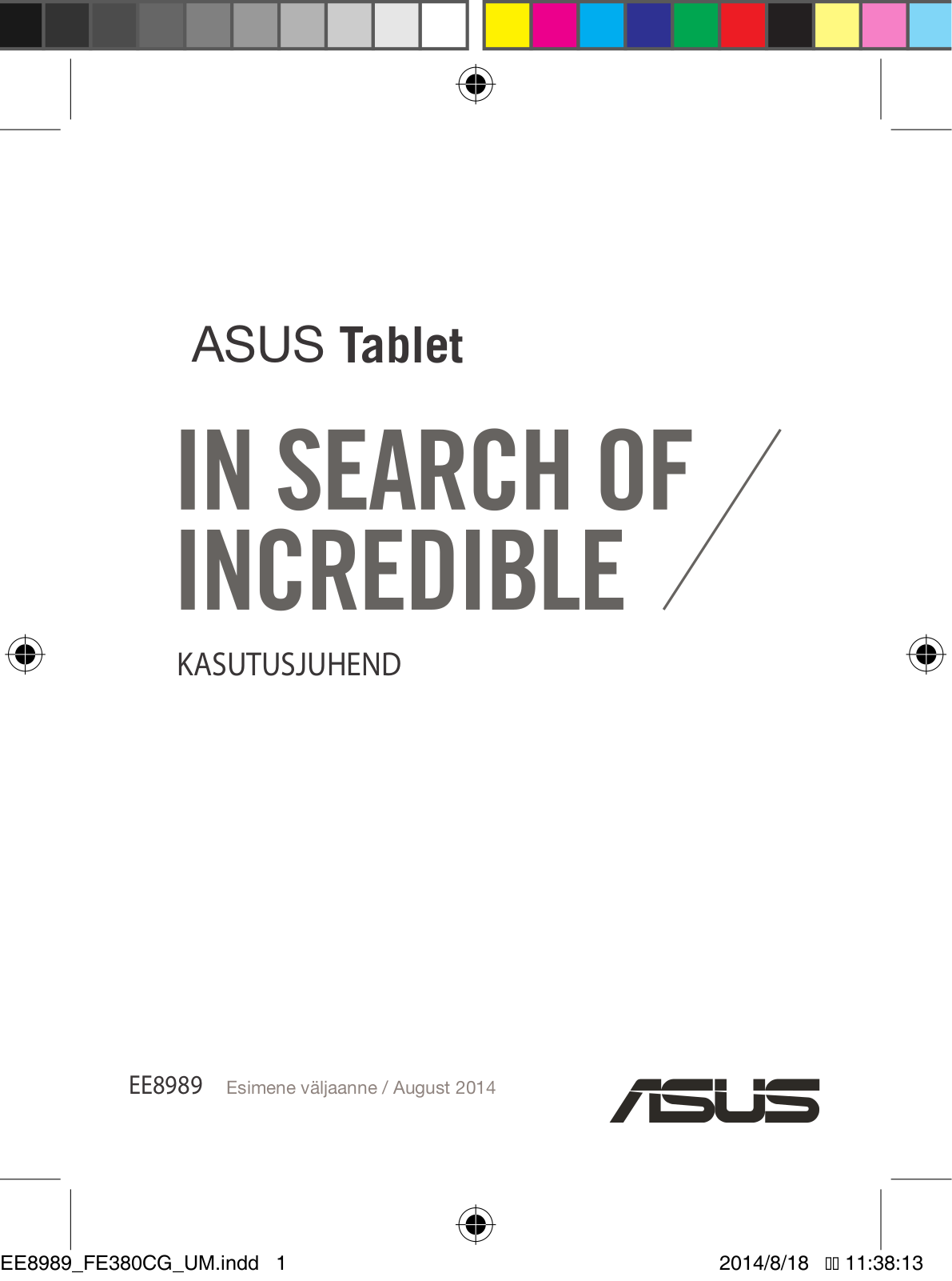 Asus FE380CG User’s Manual