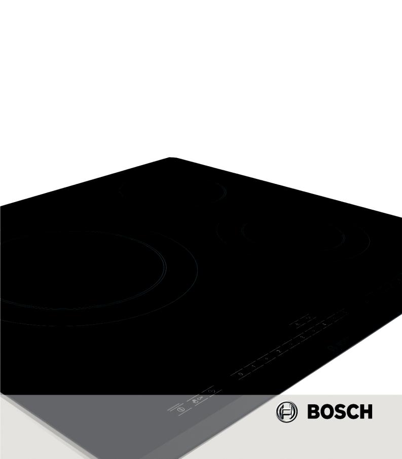 Bosch PKC845T14D Instruction manual
