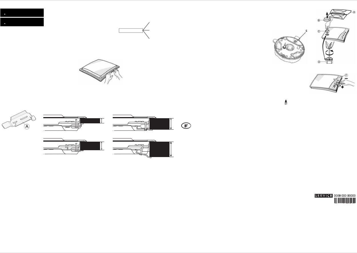 Whirlpool GMA 6444/IXL TABELLA PROGRAMMI User Manual