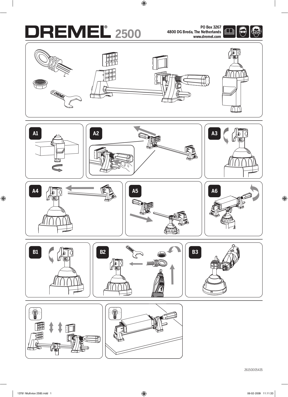 DREMEL 2500 User Manual