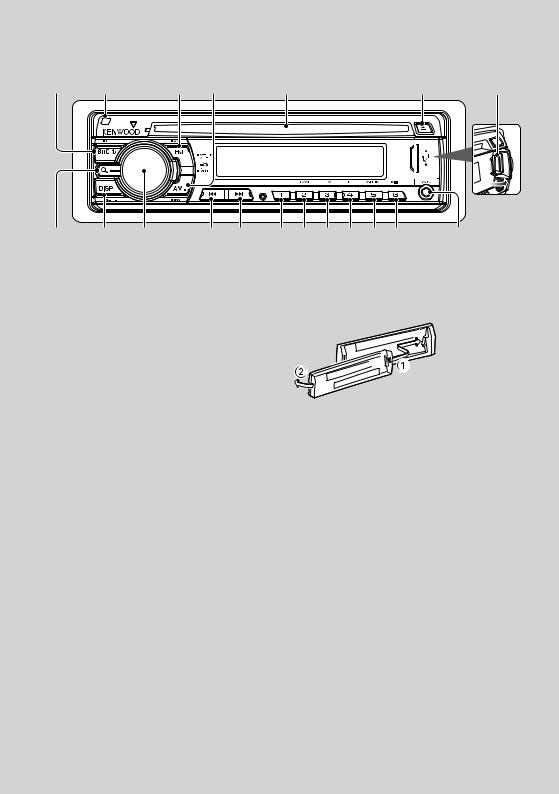Kenwood KDC-MP443U, KDC-MP5043U, KDC-MP543U User Manual