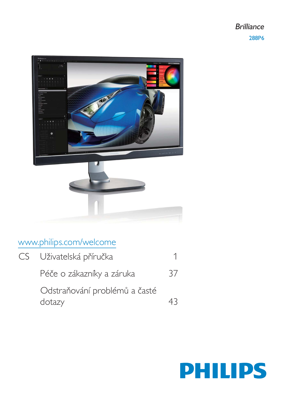 Philips 288P6 User guide