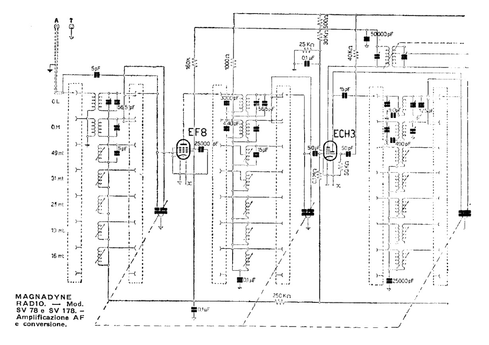 Magnadyne sv78, sv178 schematic