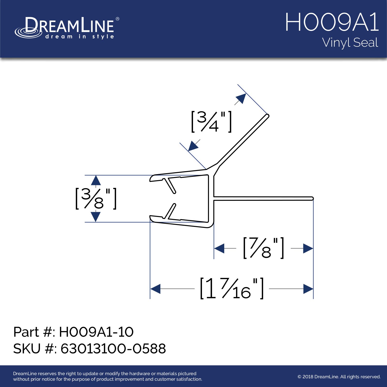 DreamLine DLN5569 Dimensions - ManualMachine.com