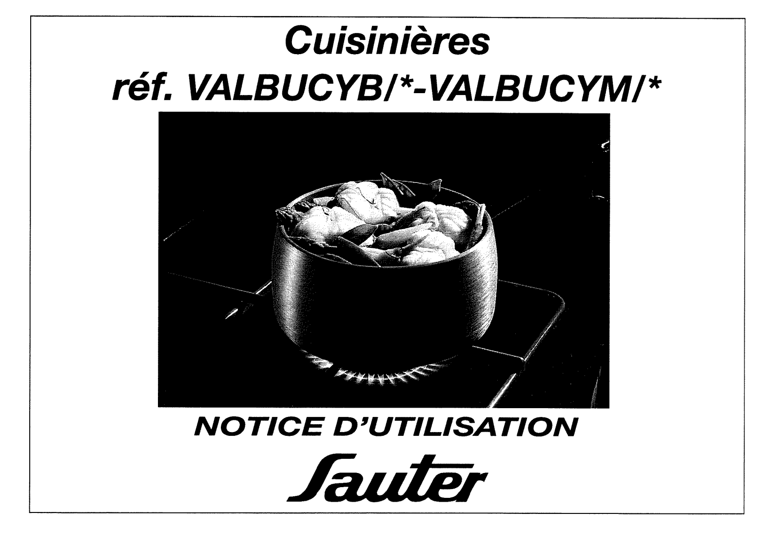 Sauter VALBUCYM, VALBUCYB User Manual