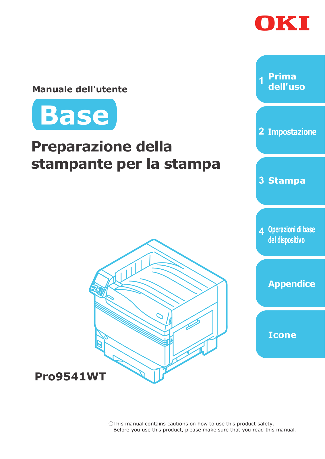 Oki Pro9541WT Basic User Manual