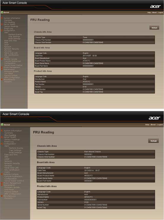 Acer AR320 F2, AT310 F2 User Manual