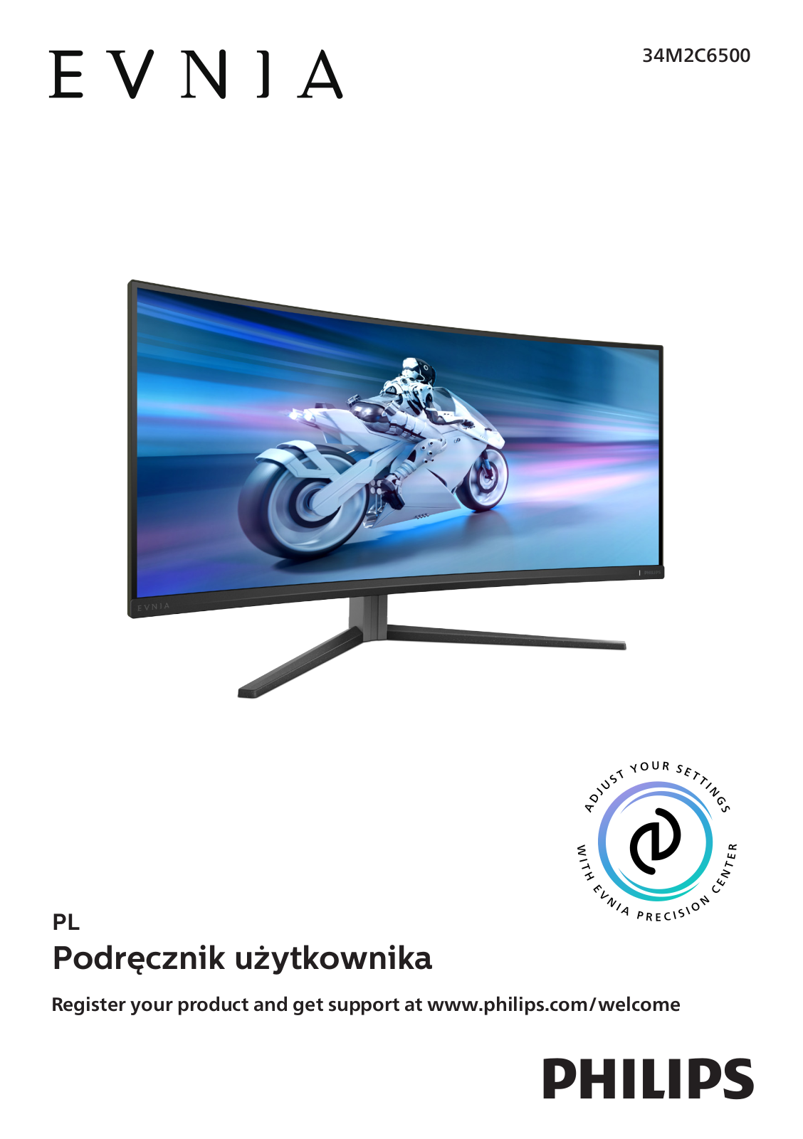 PHILIPS 34M2C6500 User guide - ManualMachine.com
